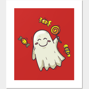 Candy Ghost Posters and Art